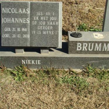 BRUMMER Nicolaas Johannes 1941-2000
