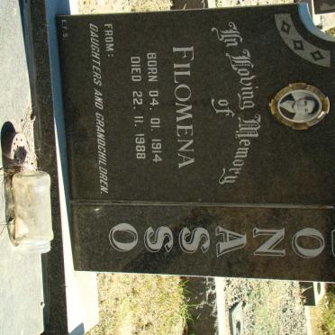 BONASSO Filomena 1914-1988