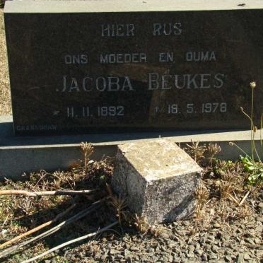 BEUKES Jacoba 1892-1978