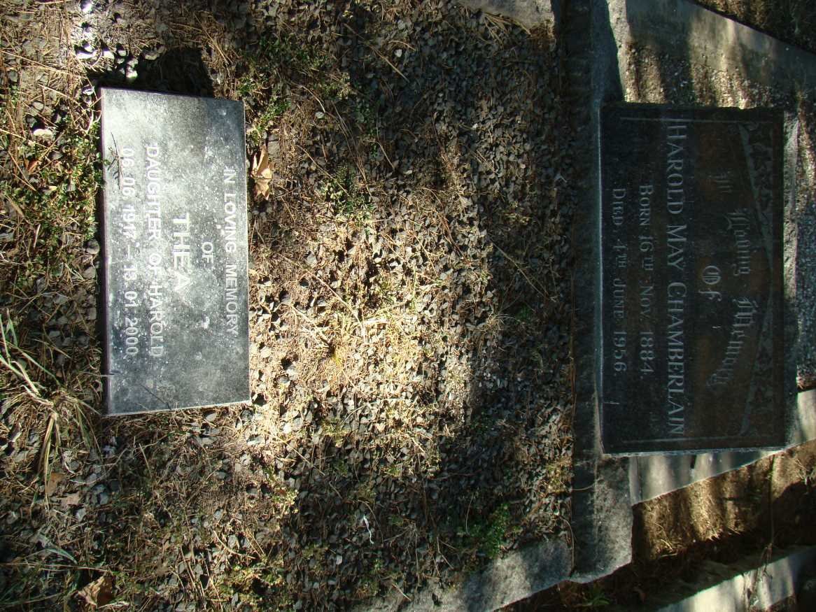 CHAMBERLAIN Harold May 1884-1956 :: CHAMBERLAIN Thea 1917-2000