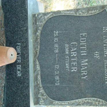 CARTER Edith Mary nee STUART 1878-1970