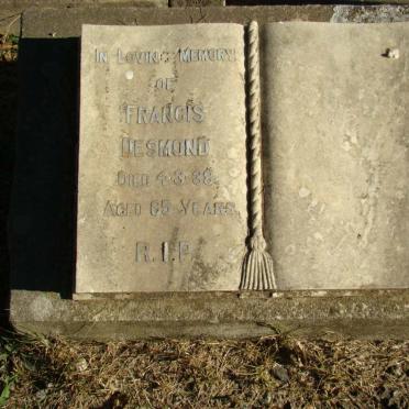 DESMOND Francis -1938