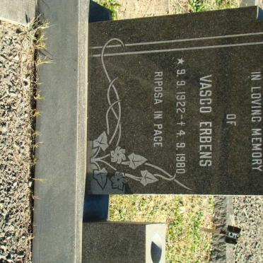 ERBENS Vasco 1922-1980