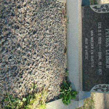 GERBER Petrus 1928-1971