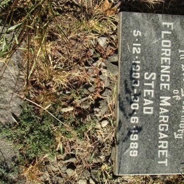 JONES Margaret Eleonor -1938 :: STEAD Dudley Wainman 1905-1994 &amp; Florence Margaret 1903-1989