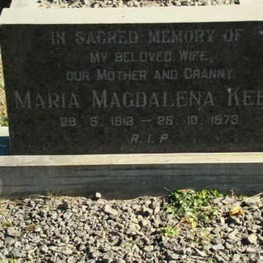 KEEN Maria Magdalena 1912-1973