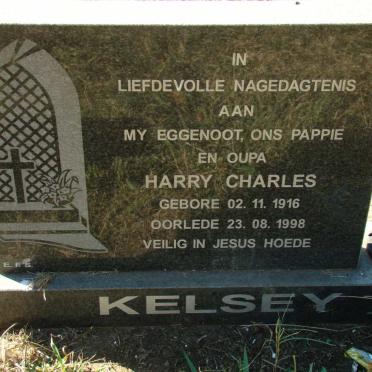 KELSEY Harry Charles 1916-1998