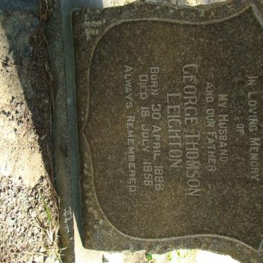 LEIGHTON George Thomson 1896-1958