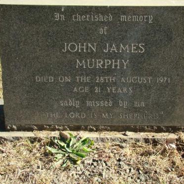 MURPHY John James -1971