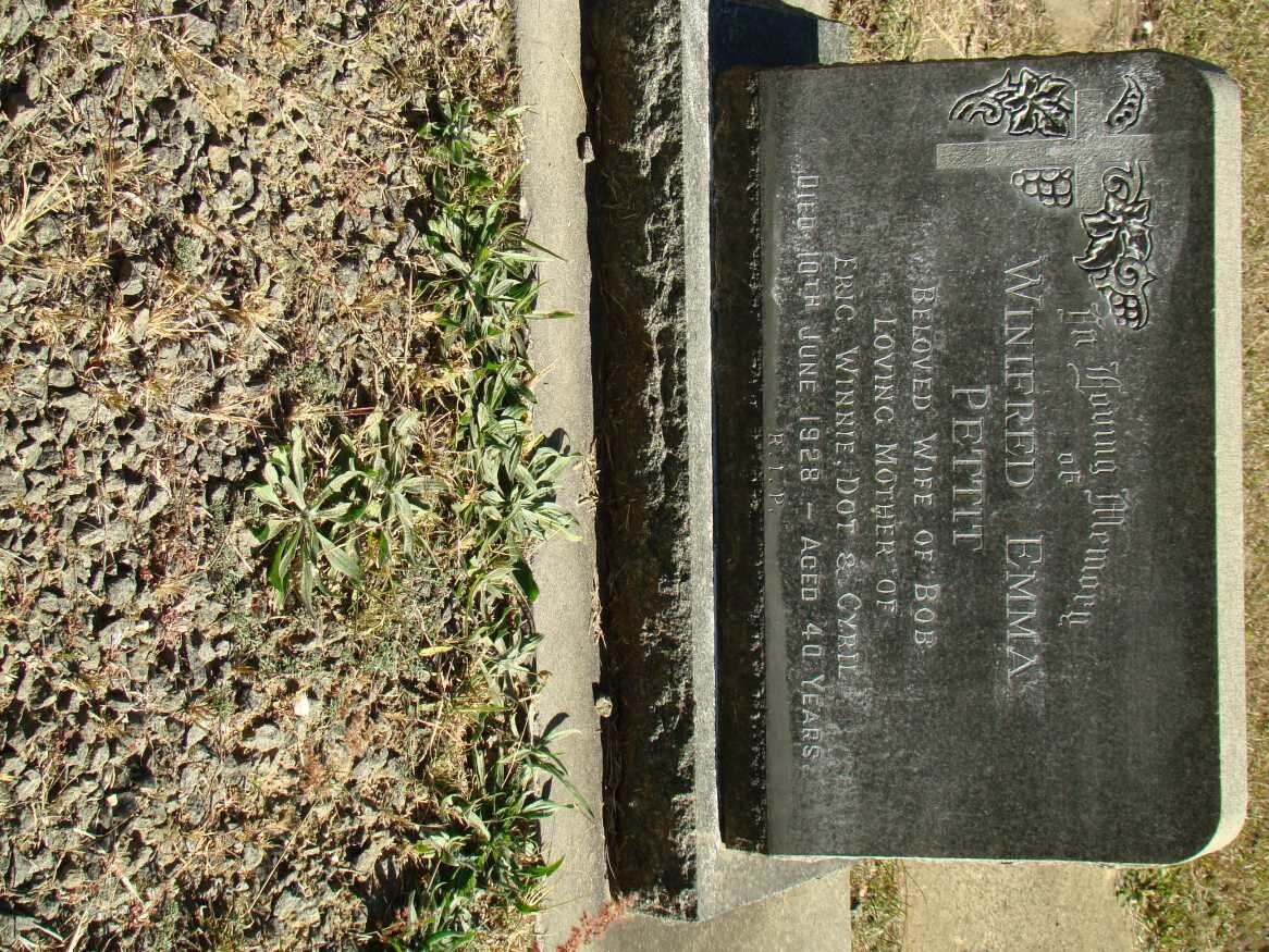 PETTIT Winifred Emma -1928