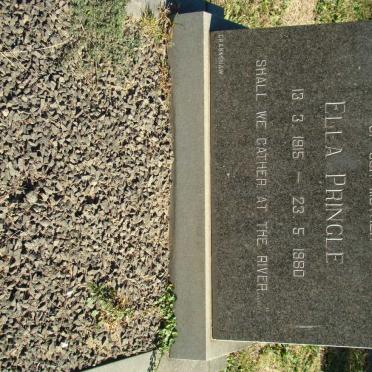 PRINGLE Ella 1915-1980