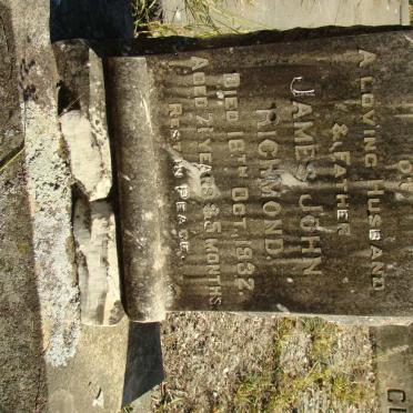 RICHMOND James John -1932