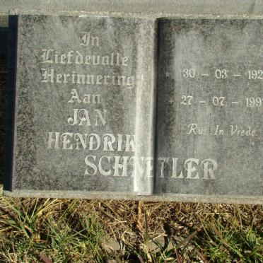 SCHNETLER Jan Hendrik 1929-1997