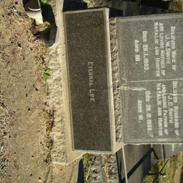 SMITH J.W. -1959 &amp; Jessie Catherine -1953