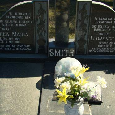 SMITH Florence Johannes 1921-2008 &amp; Dorothea Maria 1925-1989