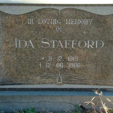 STAFFORD Ida 1919-1986