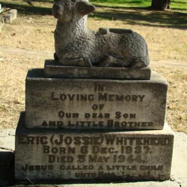 WHITEHEAD Eric 1937-1944