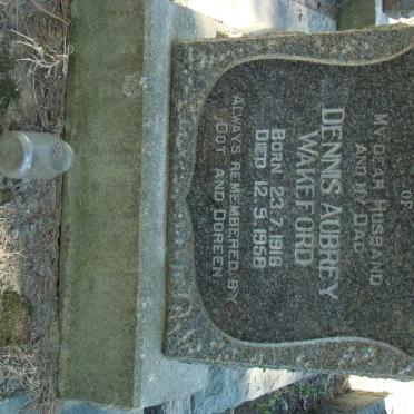 WAKEFORD Dennis Aubrey 1918-1958