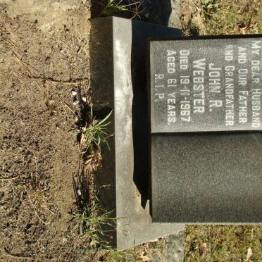 WEBSTER John R. -1967