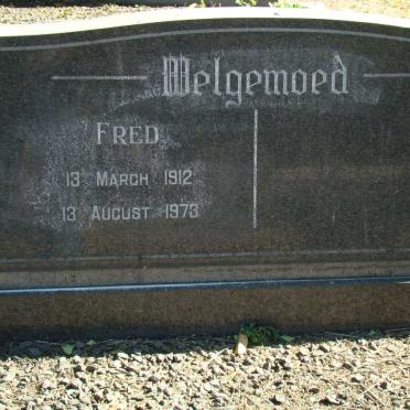WELGEMOED Fred 1912-1973