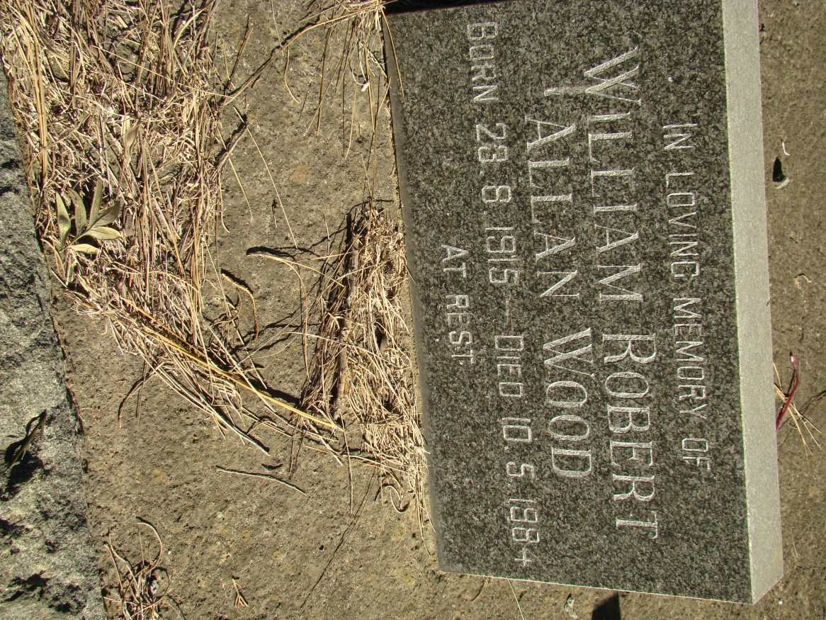 WOOD William Robert Allan 1915-1984