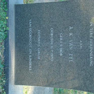 ZYL A.K., van 1908-1970