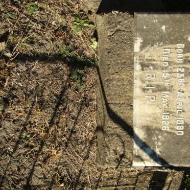 ZIETSMAN P.L. 1890-1926