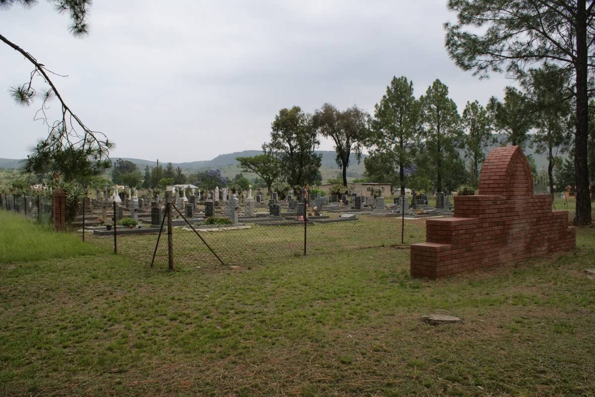 1. Overview of cemetery