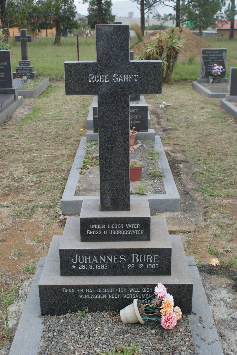 BURE Johannes 1893-1983