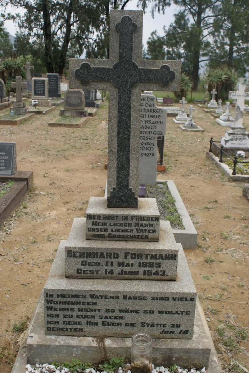 FORTMANN Berhard 1885-1943