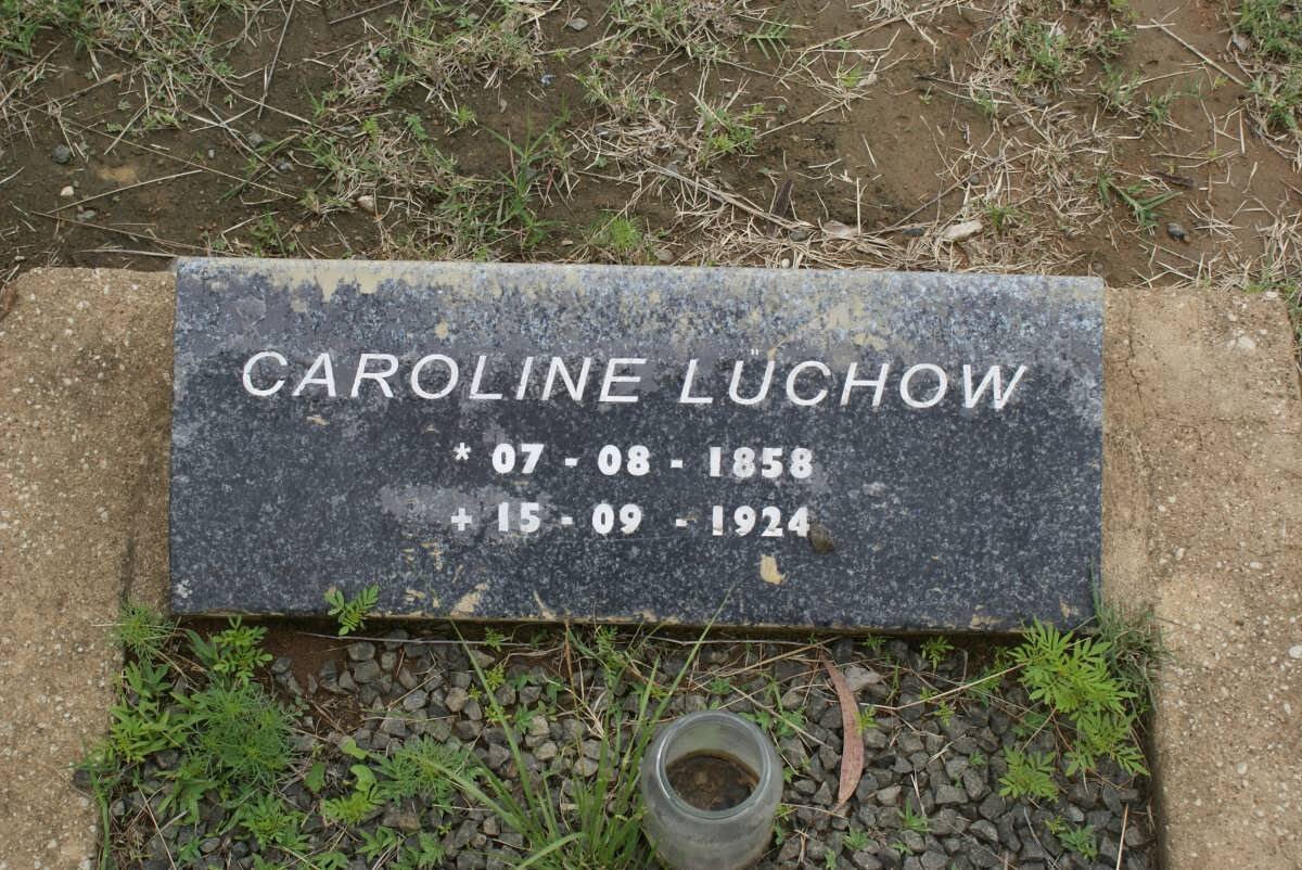LUCHOW Caroline 1858-1924