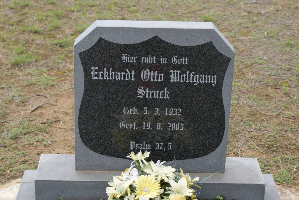 STRUCK Eckhardt Otto Wolfgang 1932-2003