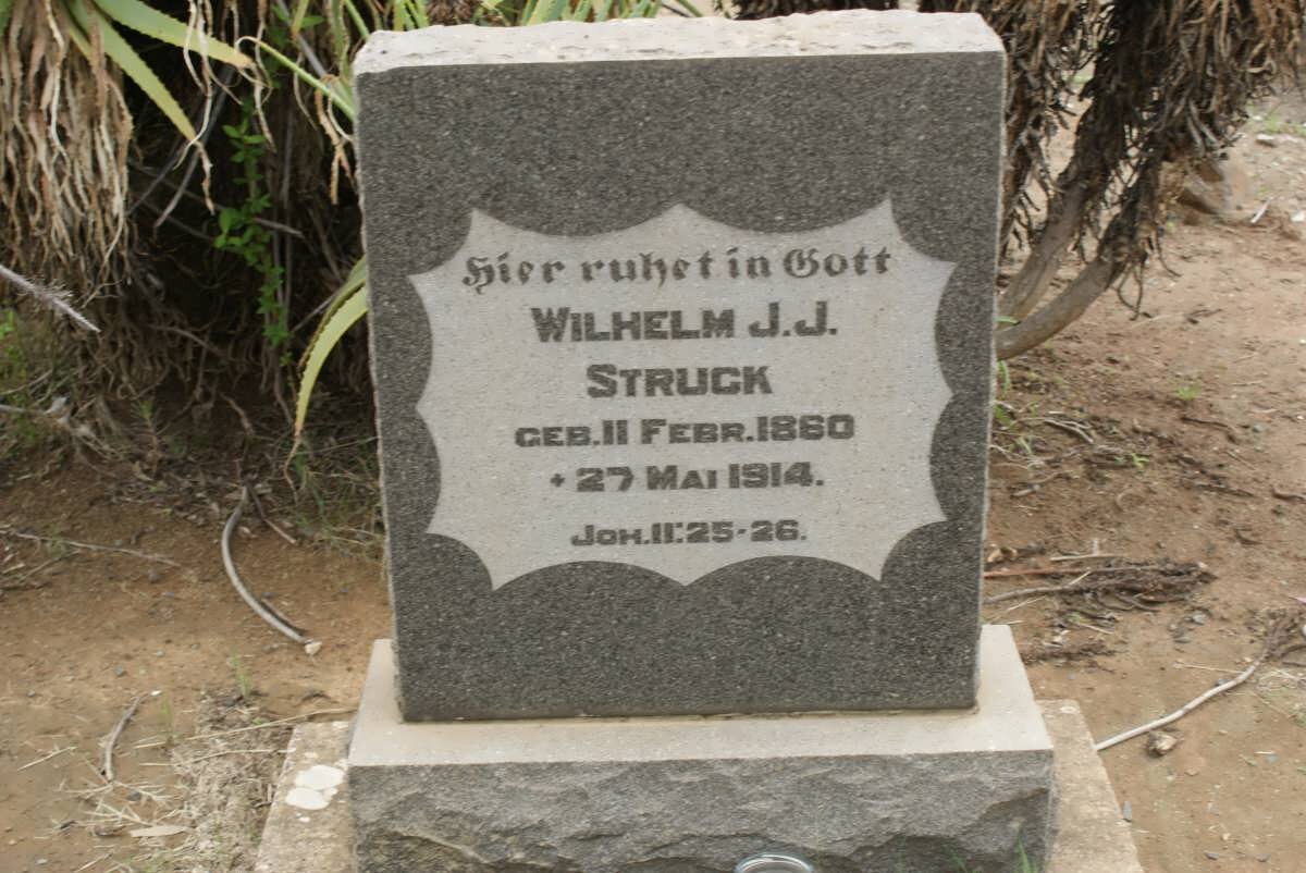 STRUCK Wilhelm J.J. 1860-1914