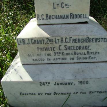 BUCHANAN RIDDELL R.C. :: GRANT R.J. :: FRENCH BREWSTER H.G. :: SHELDRAKE G.
