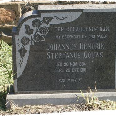 GOUWS Johannes Hendrik Stephanus 1884-1918