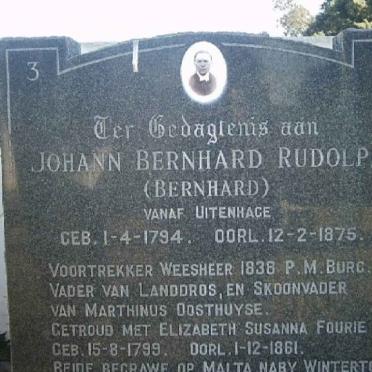 RUDOLPH Johann Berhard 1794-1875