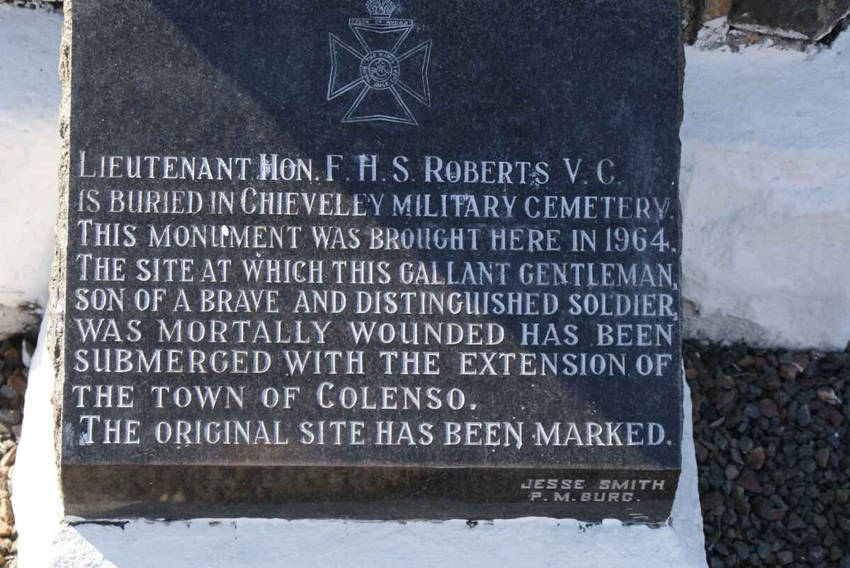 ROBERTS Lieut. Hon. F.H.S -1899