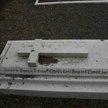 THOROLD Charles Cecil Hayford -1900