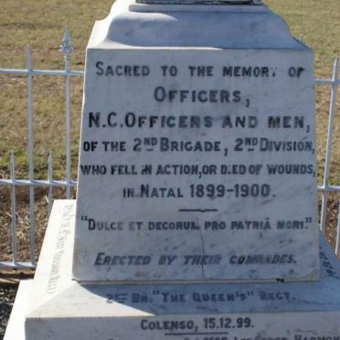 1. Memorial - 2nd Brigade 2nd Division Queens Regiment_01