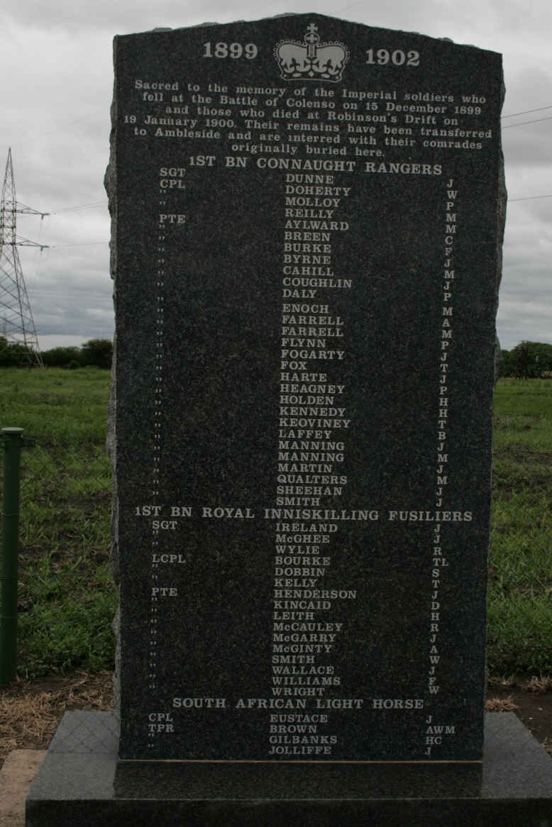 2. Imperial Soldiers - Colenso 15.12.1899 &amp; Robinson's Drift 19.01.1900