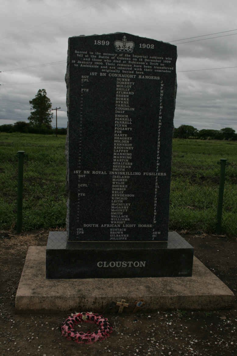 1. Imperial Soldiers who fell at Colenso on 15 December 1899