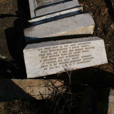 OOSTHUYSE Marthinus Jacobus 1818-1897