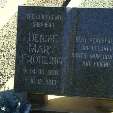 FRÖHLING Denise Mary 1938-1993