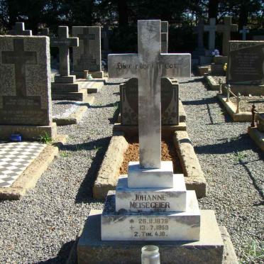 MEISEGEIER Johanne 1879-1959
