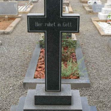 SCHROEDER George Ernst August 1909-1991