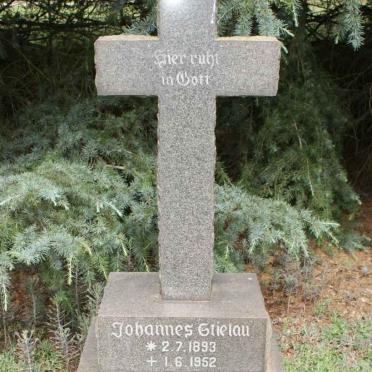 STIELAU A.H. Johannes 1893-1952