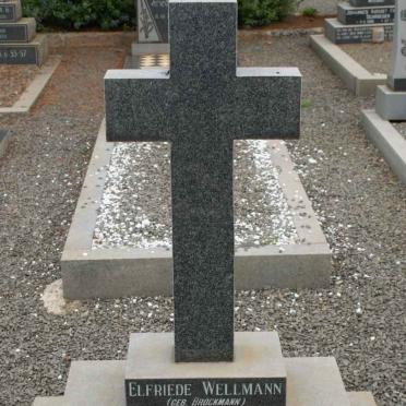 WELLMANN Elfriede nee BROCKMANN 1907-1988