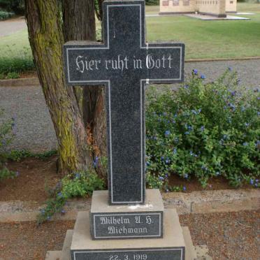 WICHMANN Wilhelm U.S. 1919-1978