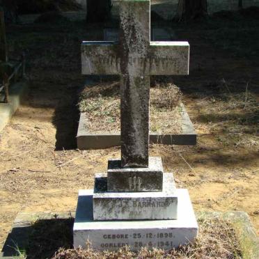 BARNARD J.T. 1898-1941