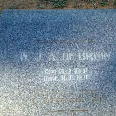 BRUIN W.J.A., de 1888-1970